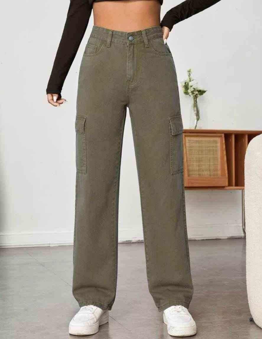 Cargo Pants style Jeans For Women