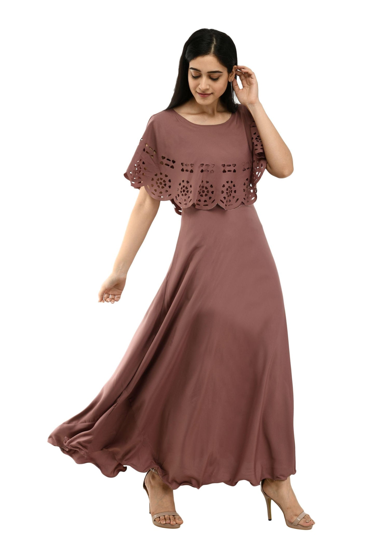 Women's Solid Maxi Dress