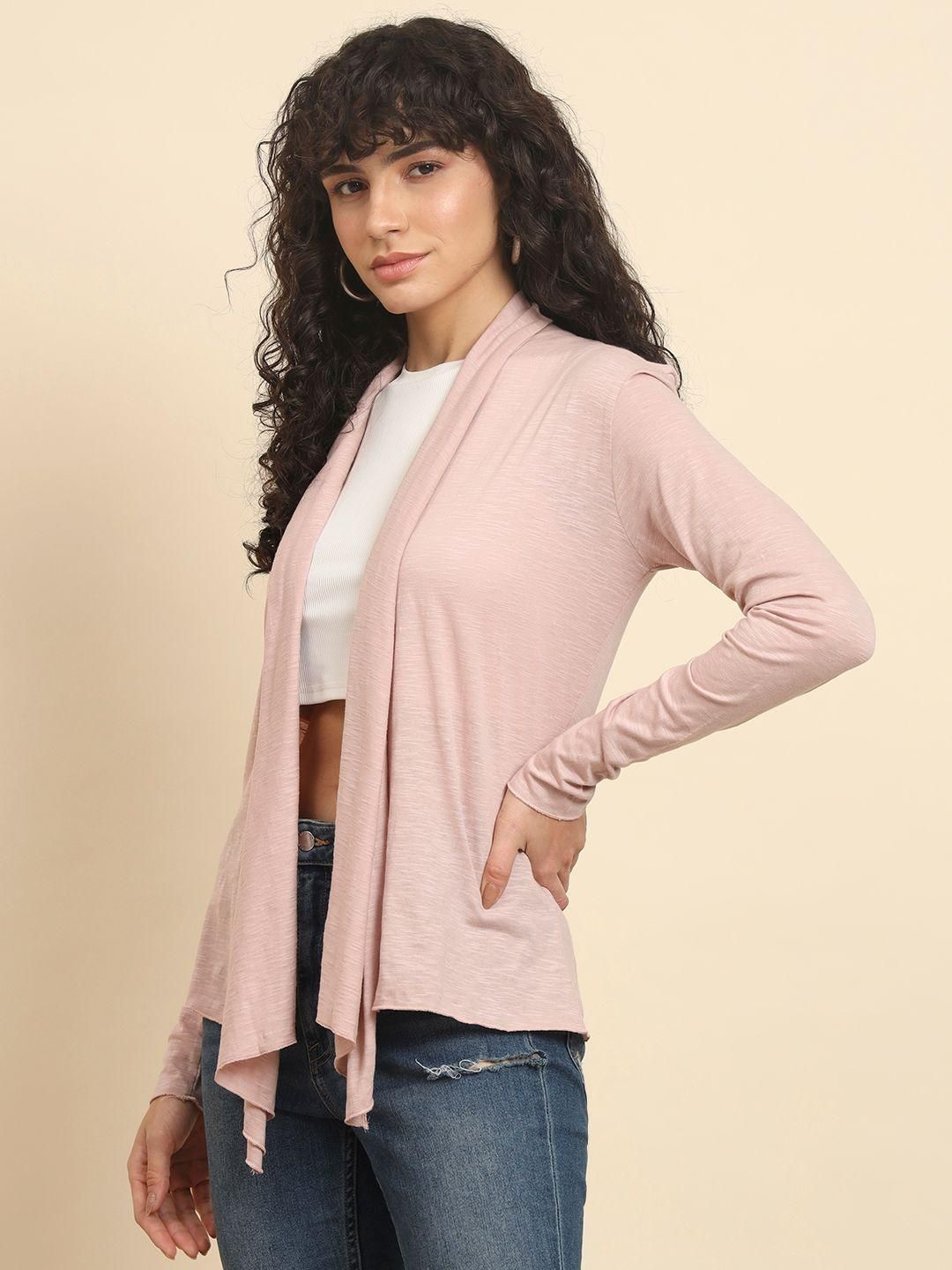 Women Peach Shrug