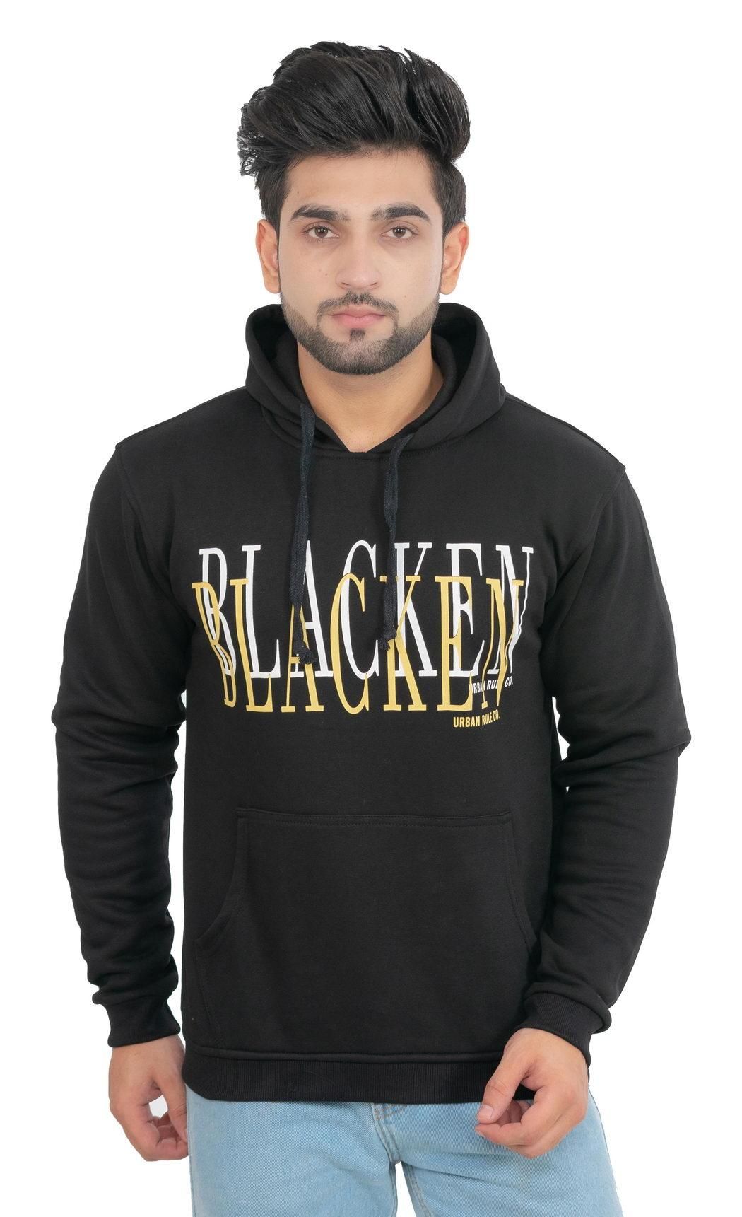 Men's Printed Fleece Sweatshirt