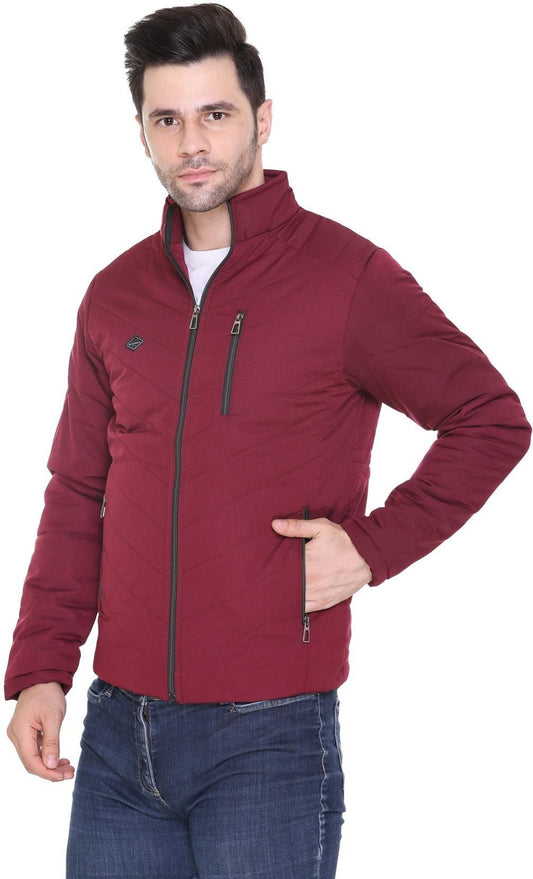 Men Solid Casual Jacket