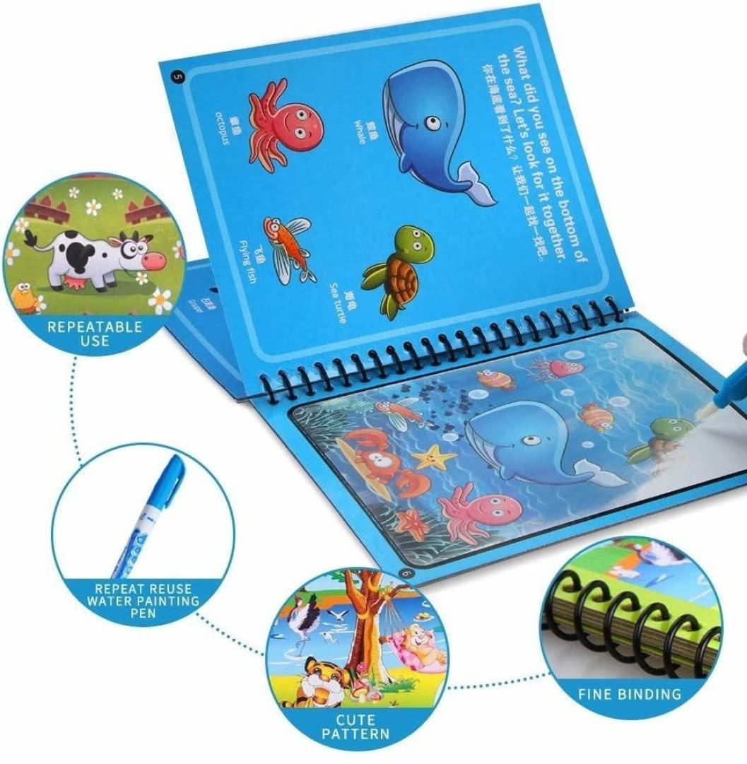 Reusable Magic Quick Dry Water Book