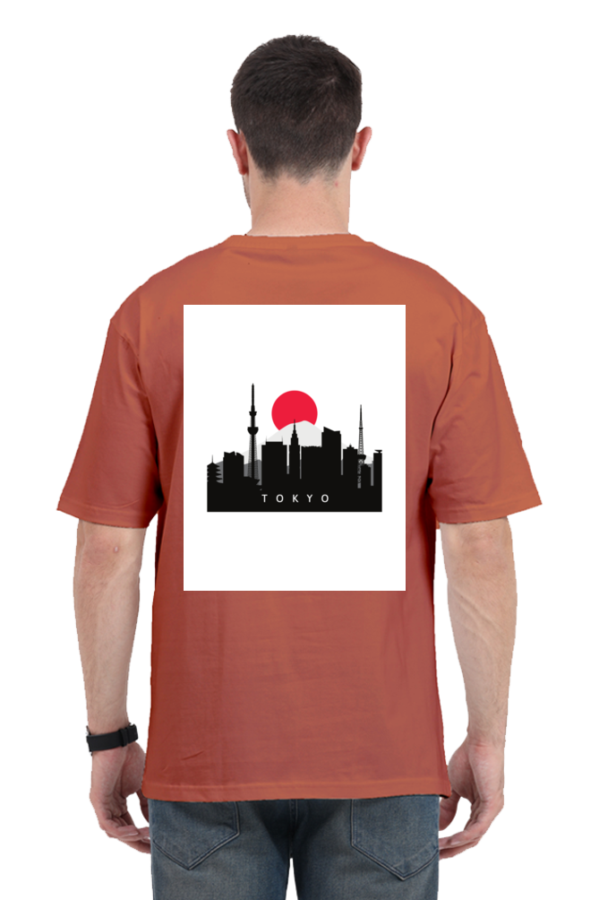 "Experience the Spirit of Tokyo with Our Tokyo Theme T-Shirt!"