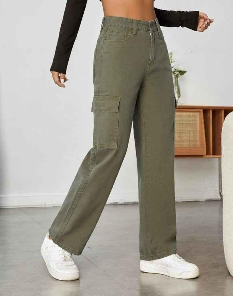 Cargo Pants style Jeans For Women