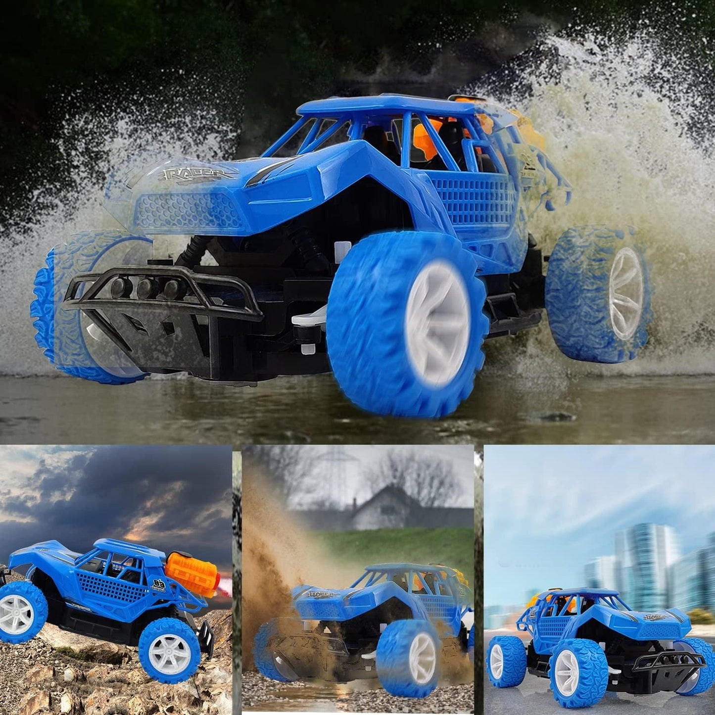 Rechargeable Remote Control Water Spray Runner Climbing Car