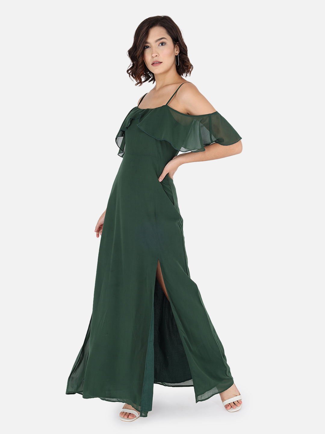 Women's Solid Stylish Maxi Dress