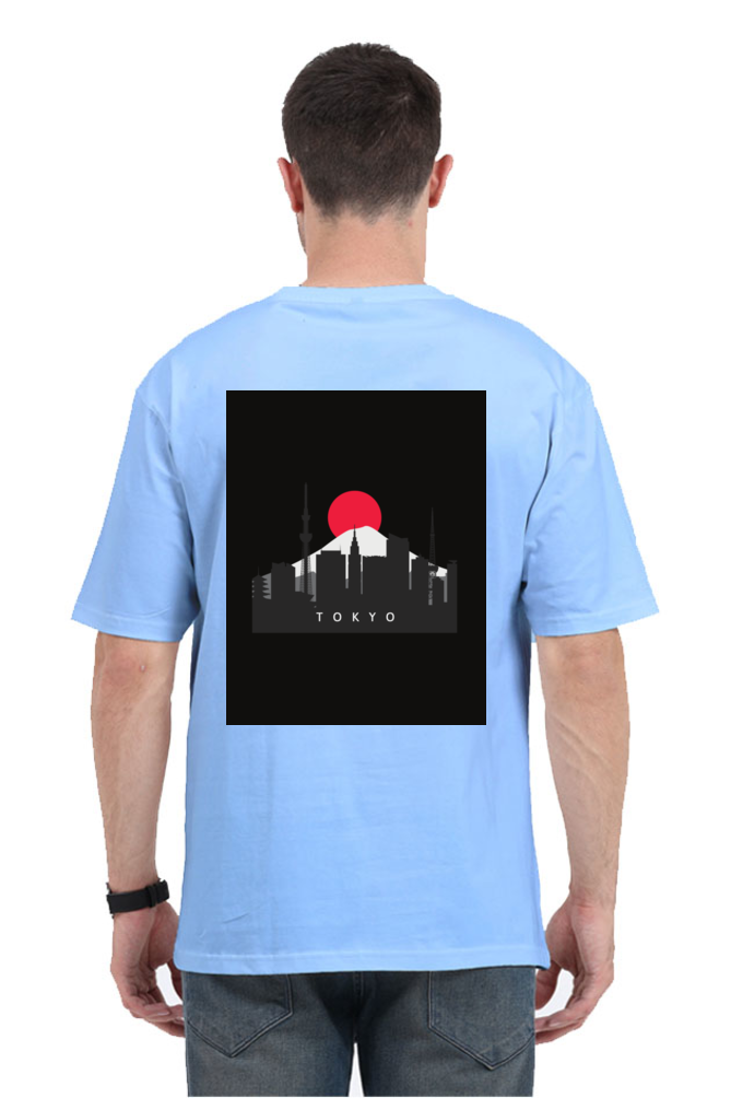 "Experience the Spirit of Tokyo with Our Tokyo Theme T-Shirt!"