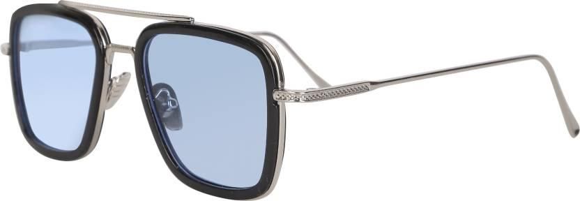 Unisex Signature Rectangular Sunglasses