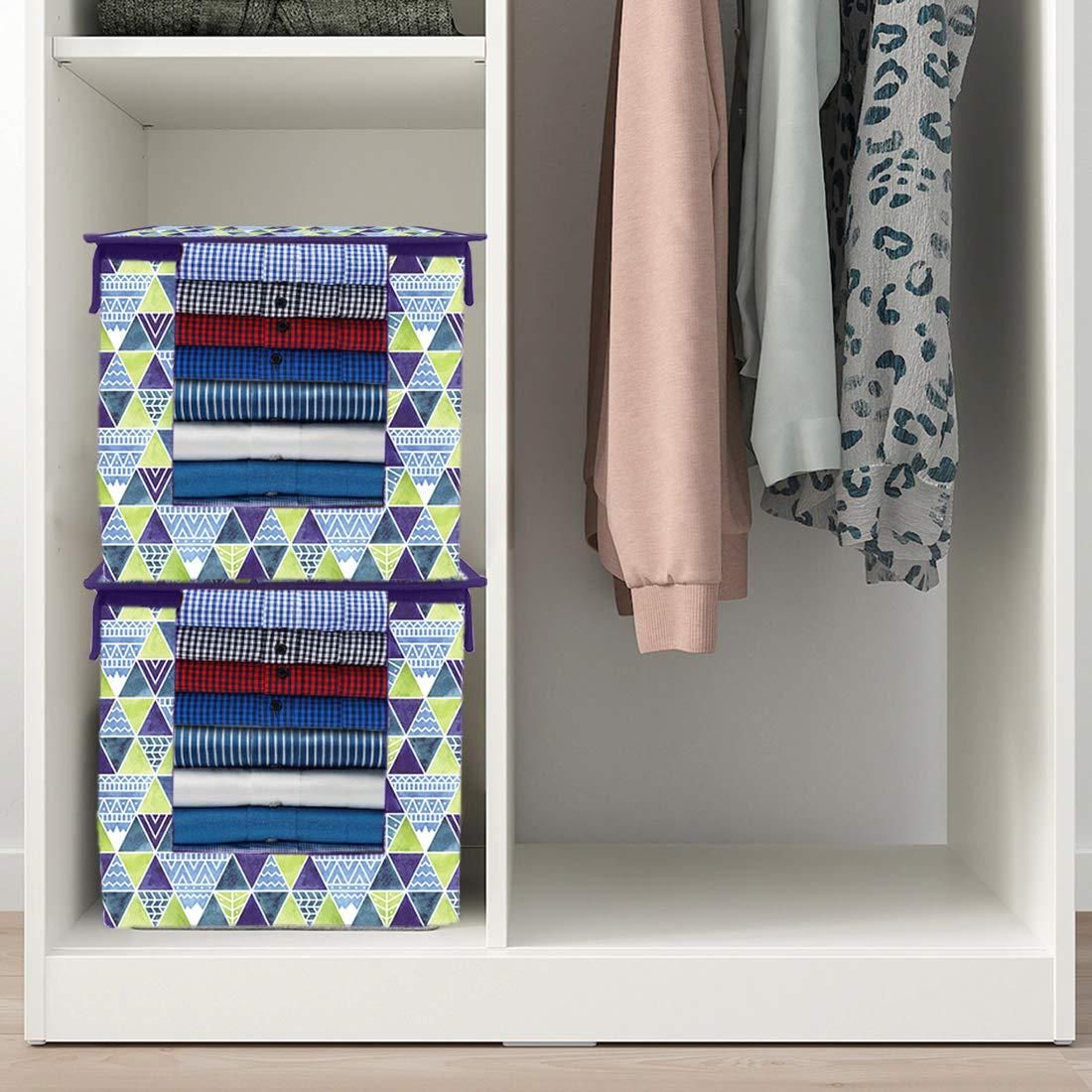 Shirt Stacker Closet Organizer with Lid