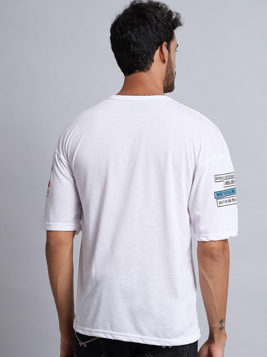 Men's Casual  Loose Fit T-shirt