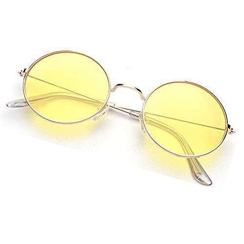 Unisex Round Shape Signature Sunglasses