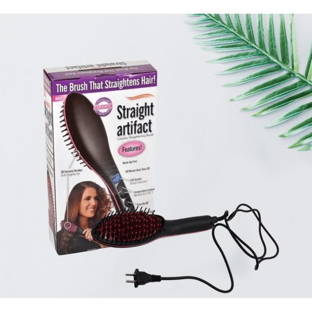 Professional Electric Hair Straightener Brush