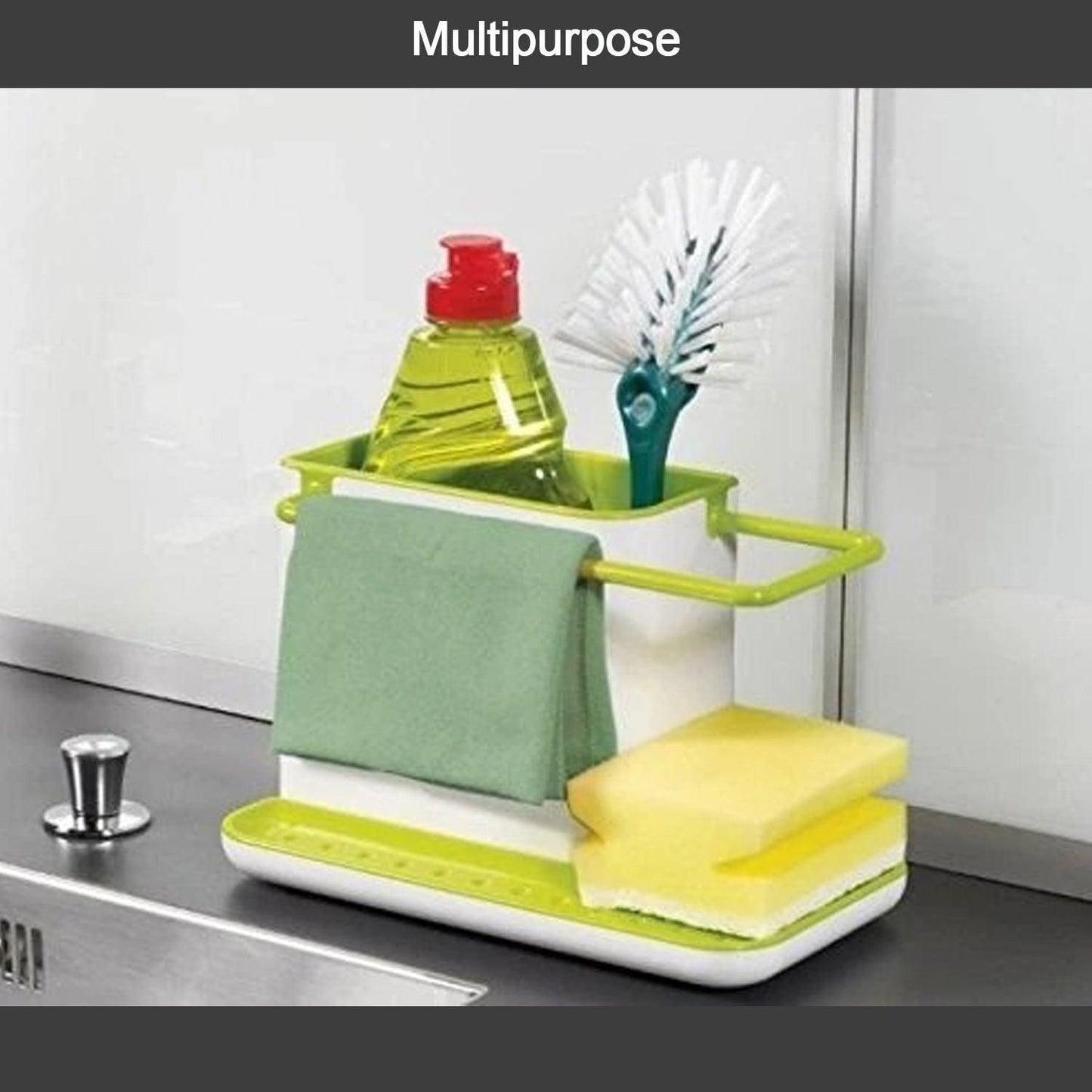 3 in1 Stand for Kitchen Sink Plastic