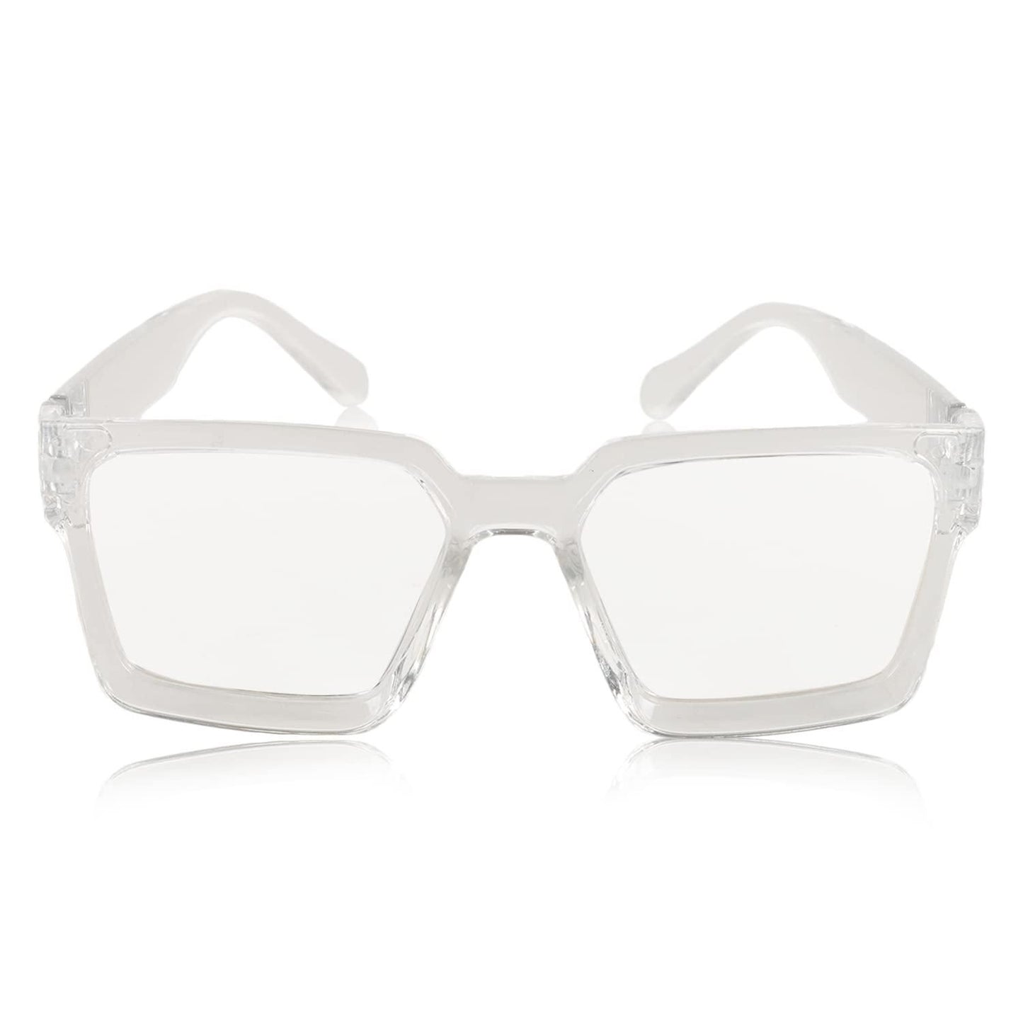 Unisex Signature Retro Square Sunglasses