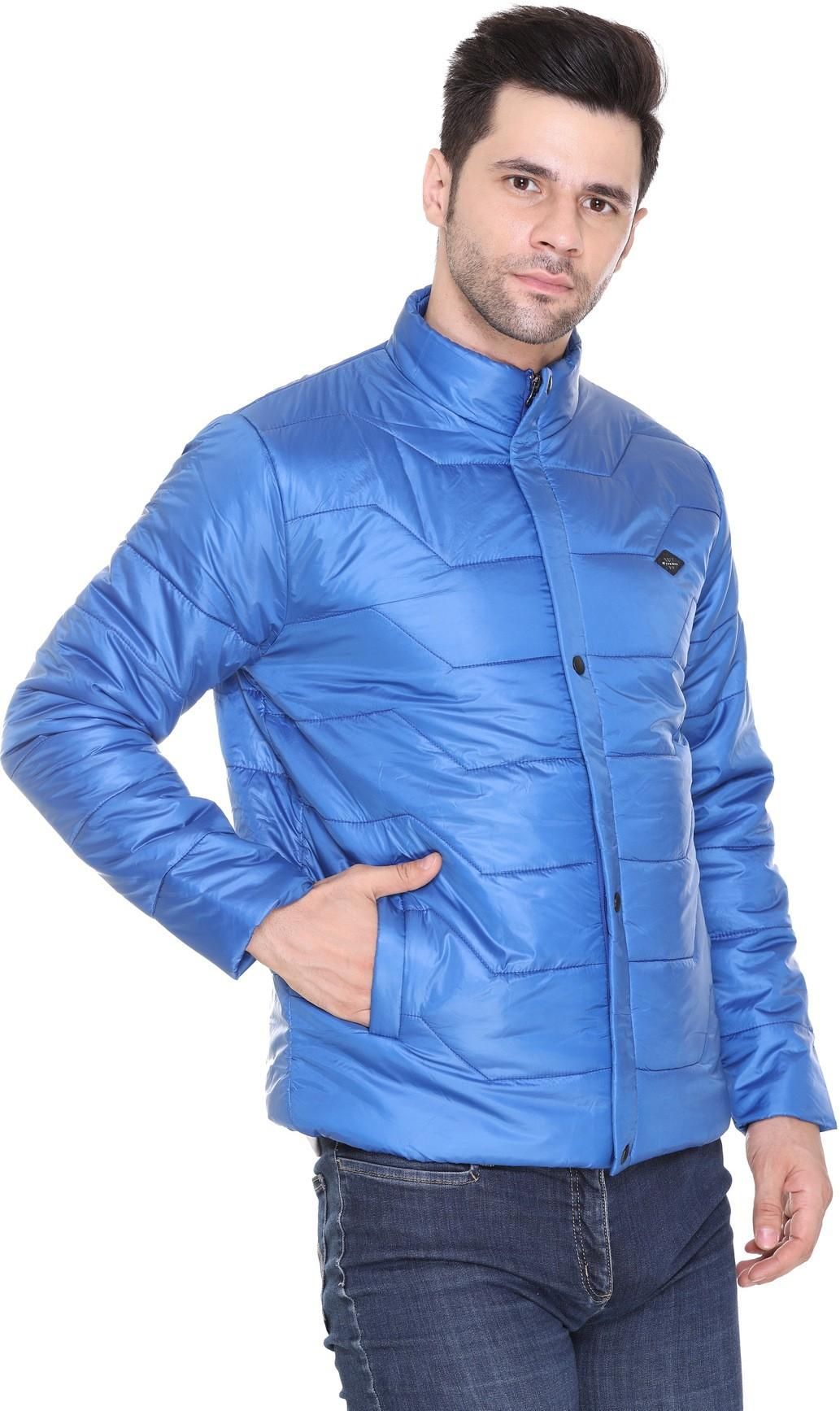 Men Solid Casual Jacket