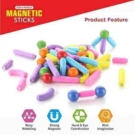 Magnetic Building Sticks Blocks