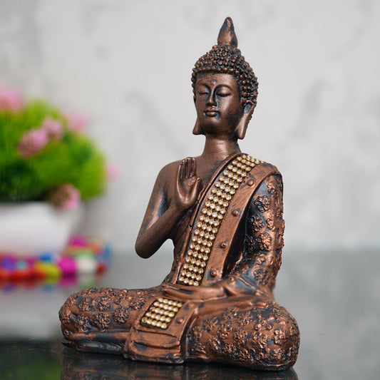 Handcrafted Meditating  Buddha