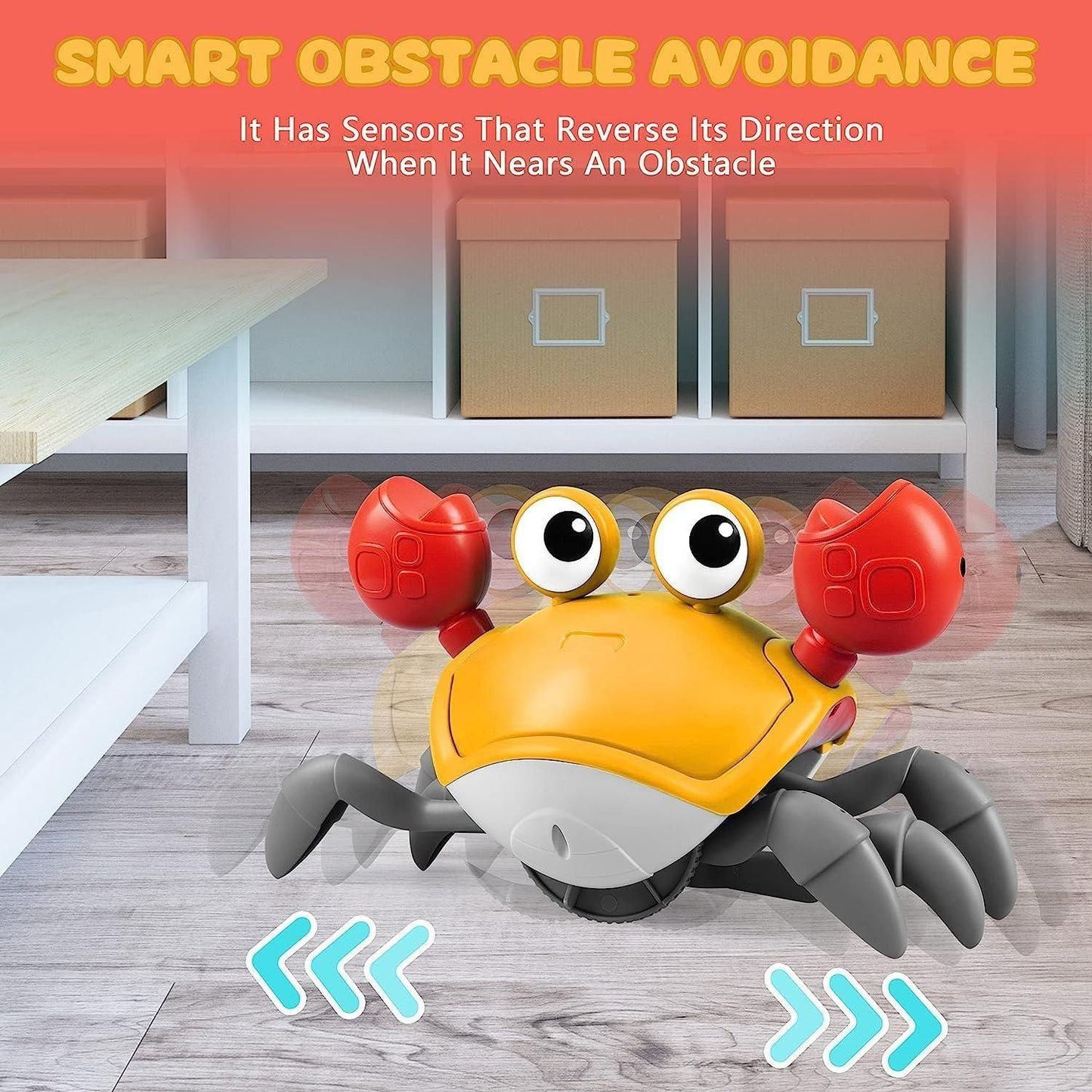 Cute Dancing Crab Toy with USB Rechargeable