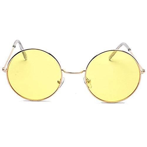 Unisex Round Shape Signature Sunglasses