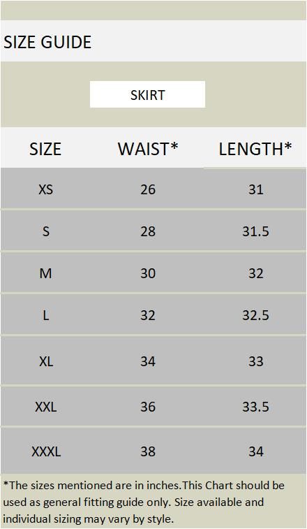 Women's Satin Solid Mid Length Skirt