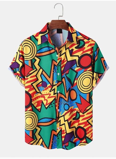 Men's Printed Holiday Shirts