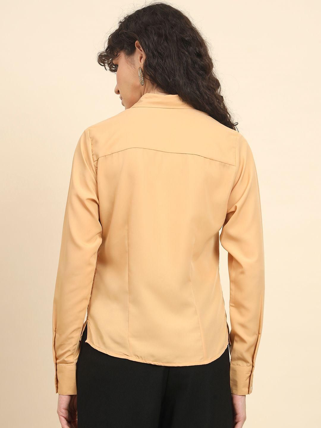 Beige Dart Shirt