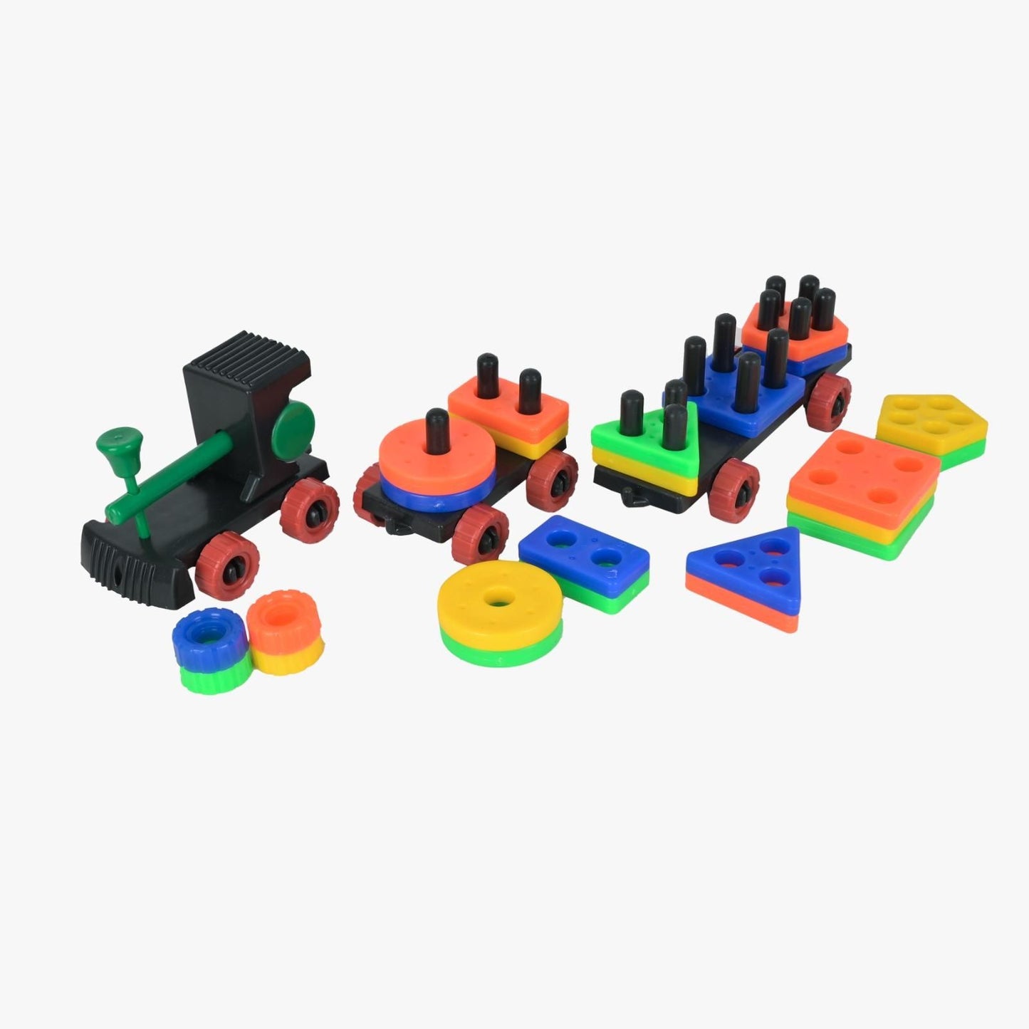 Train with Shape Sorter & Pegs - Fine Motor Skills Toys