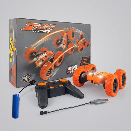 Super 360 deg Car Double Sided Rotating RC Stunt Car, Remote Control Car Toy