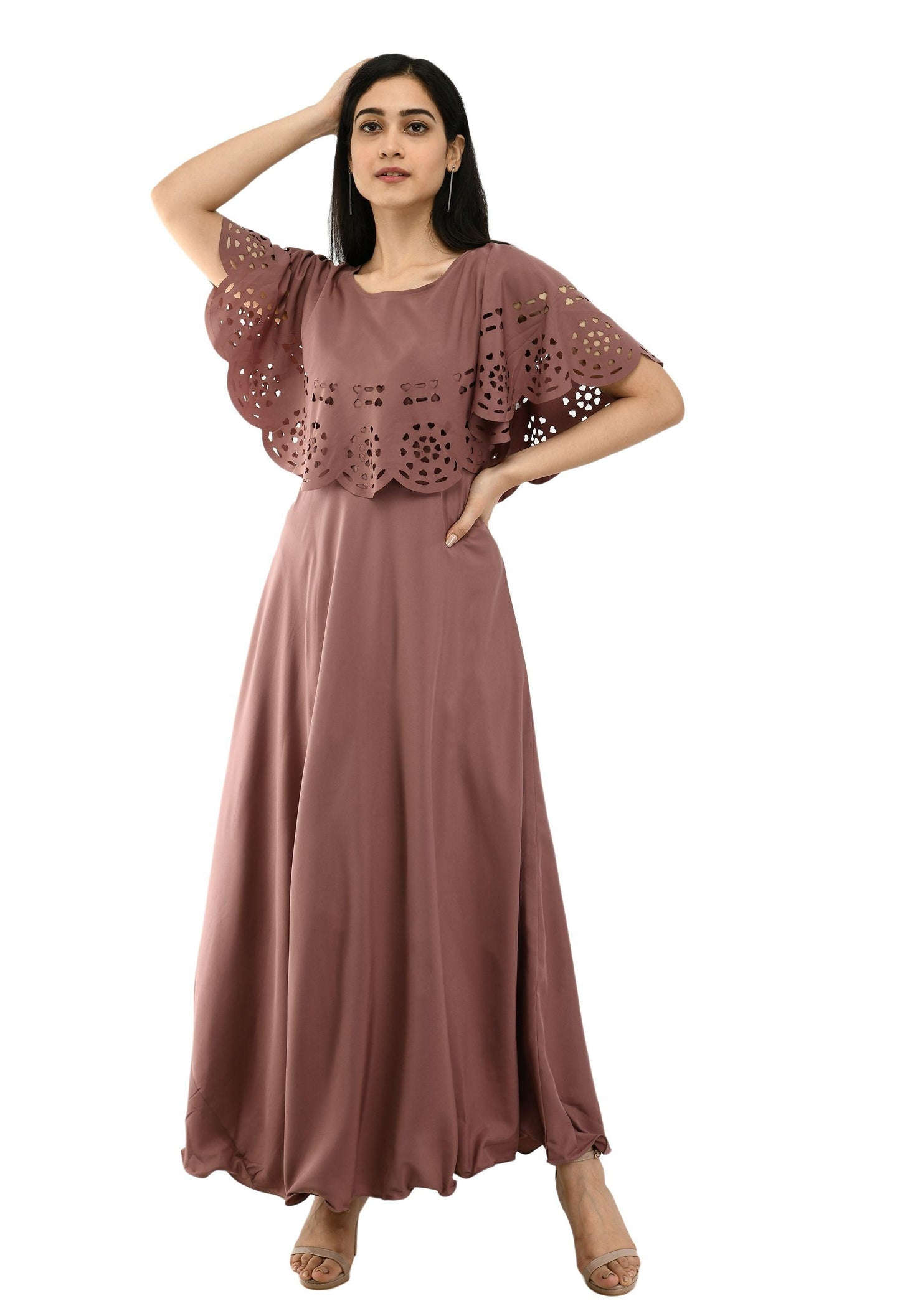 Women's Solid Maxi Dress