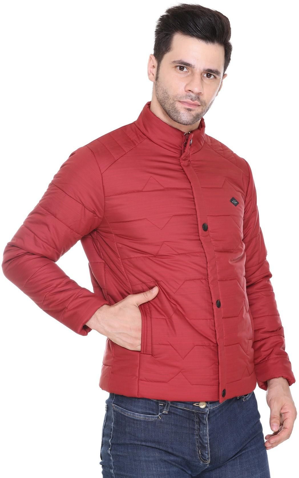 Men Solid Casual Jacket