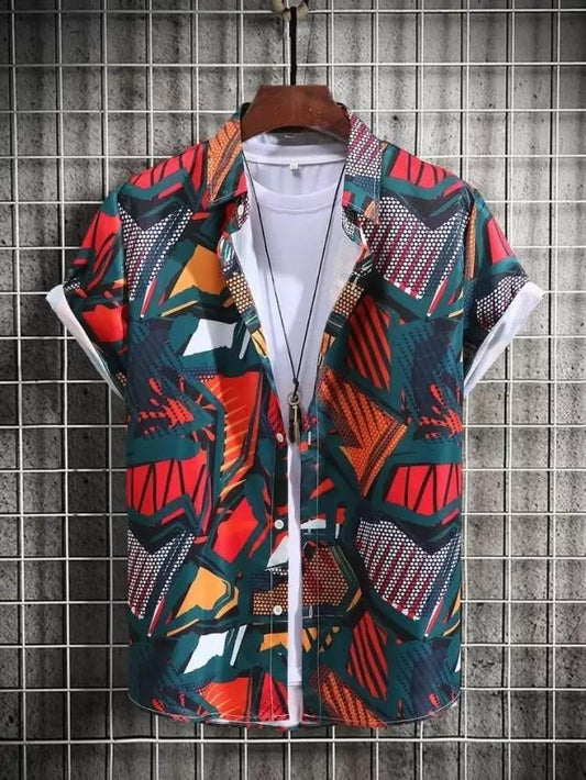 Men's Printed Holiday Shirts