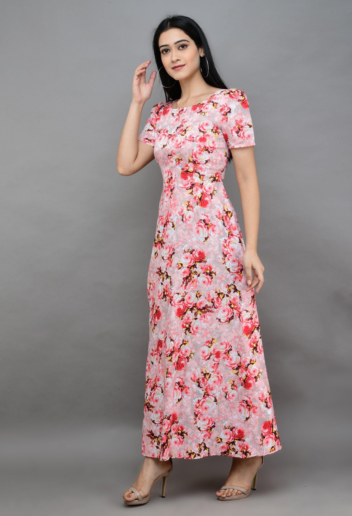 Women's Printed Maxi Dress