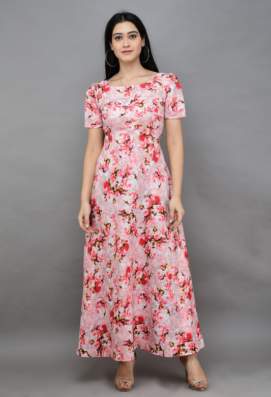 Women's Printed Maxi Dress