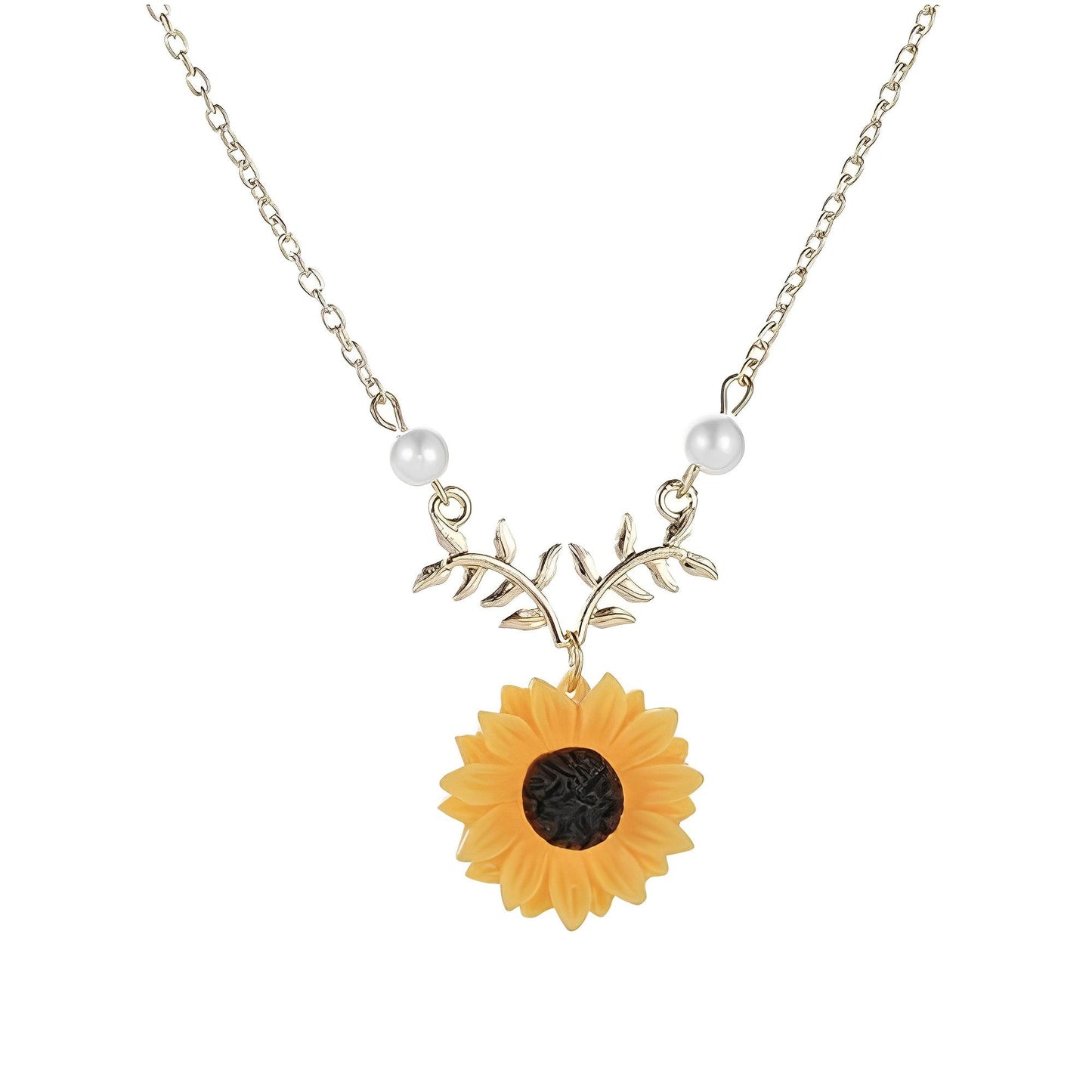 Sunflower Necklace For Women