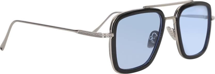 Unisex Signature Rectangular Sunglasses