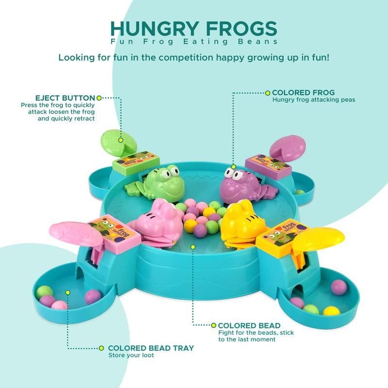 Fun Hungry Frog Eating Beans Games