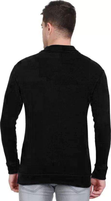 Mens Solid Full Sleeves Sweatshirt