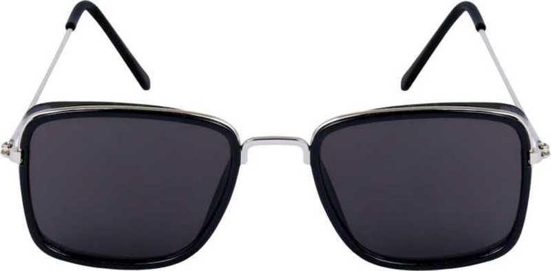 Unisex Retro Square Signature Sunglasses