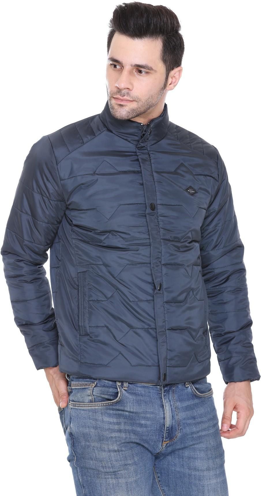 Men Solid Casual Jacket