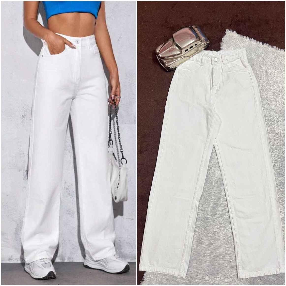 White Missyy Jeans For Women