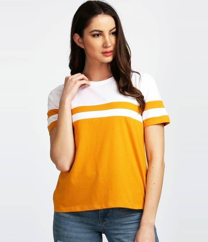 Women's Colorblock Half Sleeve Top