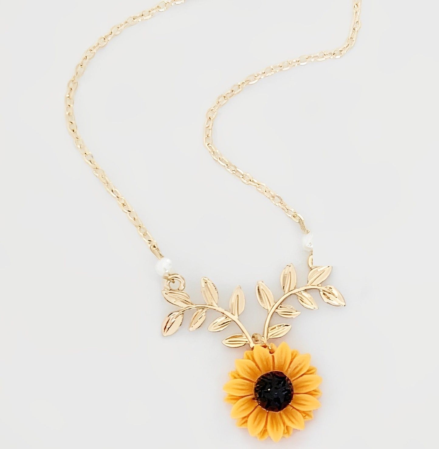 Sunflower Necklace For Women