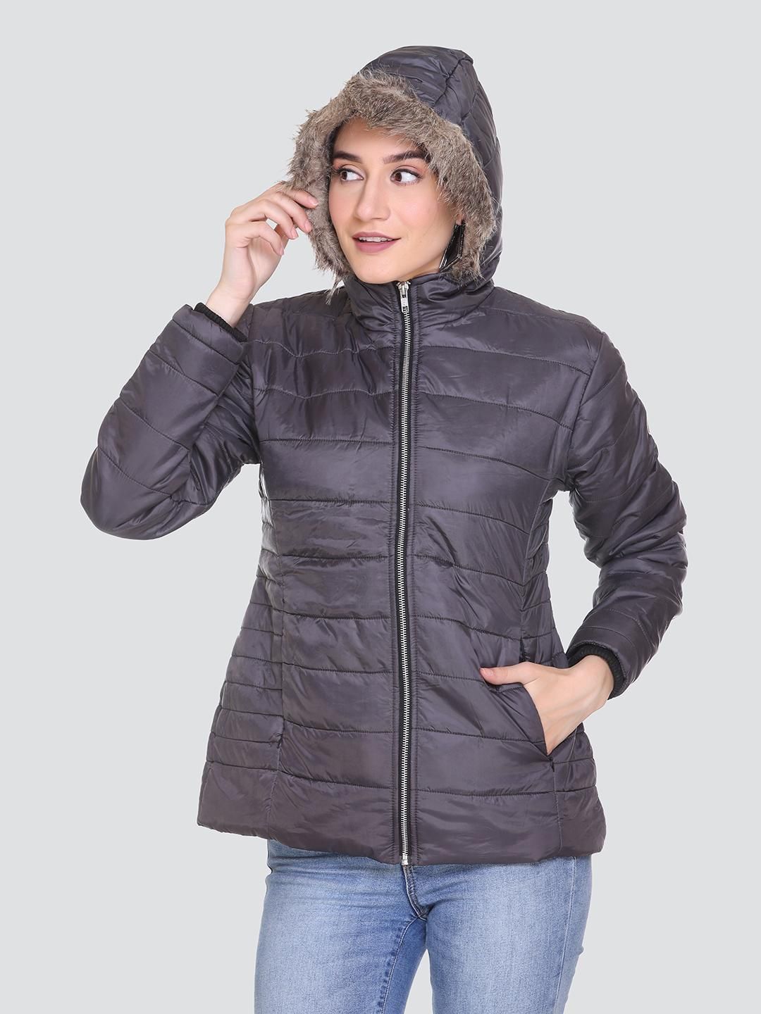 Women Puffer Casual Winter Jacket