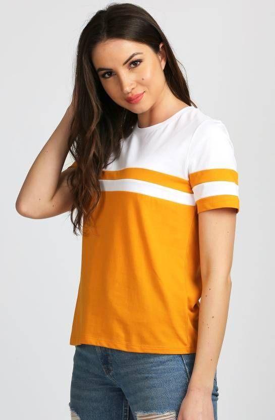 Women's Colorblock Half Sleeve Top