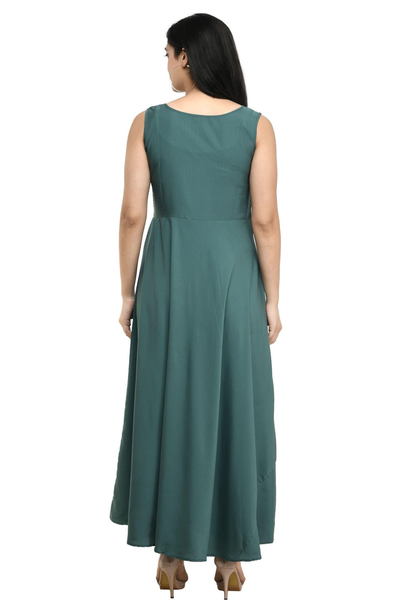 Women's Solid Maxi Dress