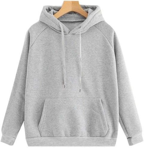 Men's Solid Fleece Hoodies