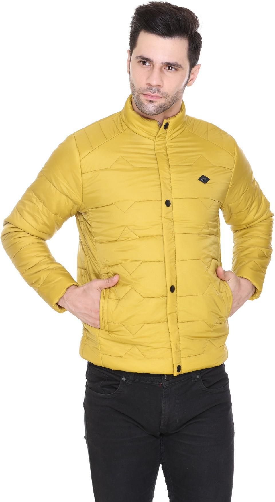 Men Solid Casual Jacket