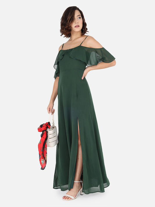 Women's Solid Stylish Maxi Dress