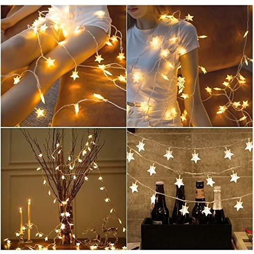 14 Stars Fairy String Light for Indoor Outdoor Decoration (Small Star)