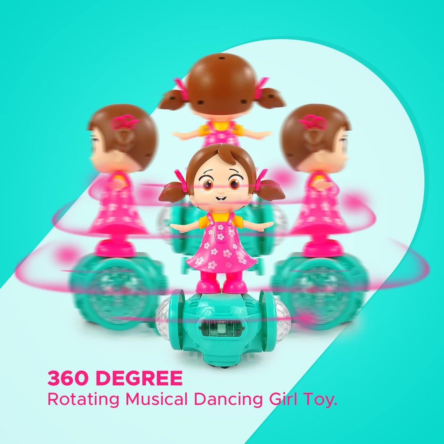 Rotating Musical Dancing Girl